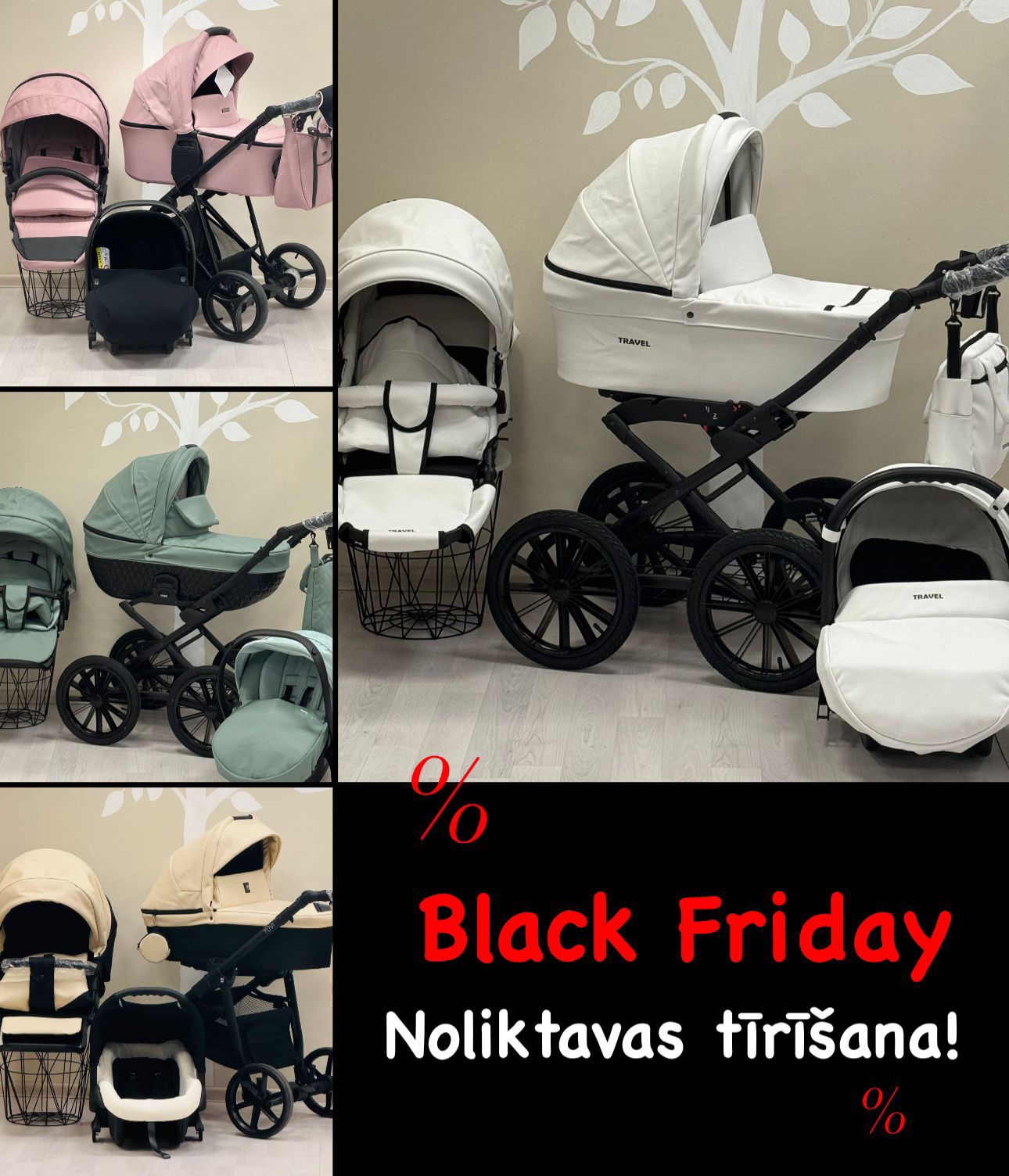 Bērnu rati Dada Tuvi