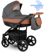 Детская коляска Camarelo Baleo pelēka 