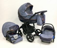 Camarelo Neso Ne-2 bērnu rati 3in1