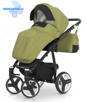 Bērnu kulbu rati Riko re-flex 05 Green Olive
