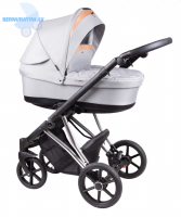Coletto craft C-01 (gaiši pelēka) bērnu rati