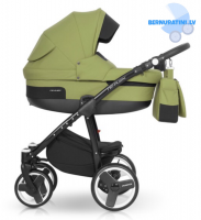 Bērnu kulbu rati Riko re-flex 05 Green Olive