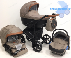 Camarelo Baleo Ba-8 bērnu rati trīs vienā