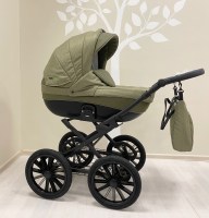 Verdi Pepe Eco plus Classic Haki 3in1  bērnu klasiskie rati