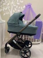 Cybex Balios S Lux 2in1 Sky blue bērnu rati