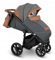 Camarelo Cone Co-4 bērnu pastaigu rati