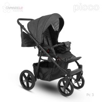 Camarelo picco 03 bērnu rati