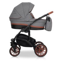 Bērnu rati Riko Piano Anthracite col 04