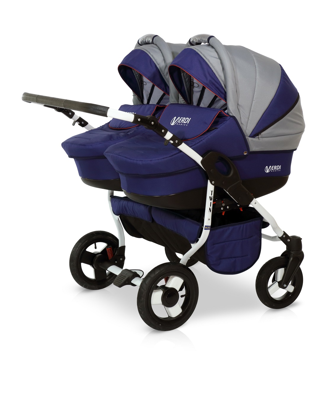 Ratiņi dvīņiem Verdi twin 01